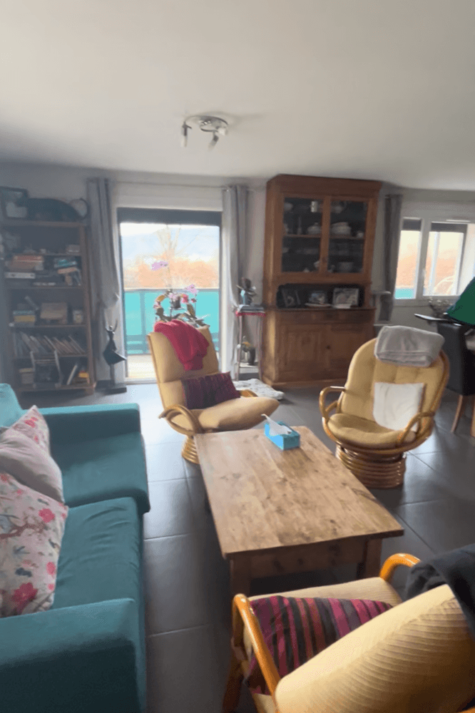 Salon avant travaux